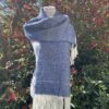 Echarpe laine et pur mohair de chevreau