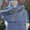 Echarpe laine et pur mohair de chevreau