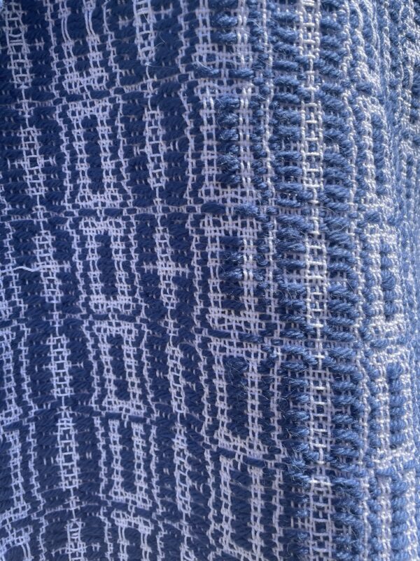 Echarpe coton et mérinos