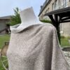 Poncho alpaga et laine