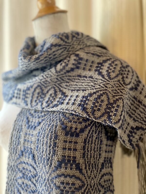 Echarpe laine et mérinos