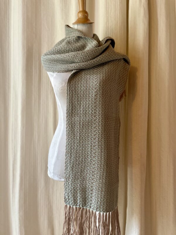 IMG_3688 Echarpe laine, coton et yak