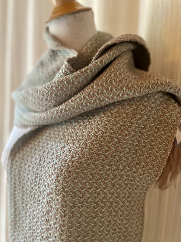 IMG_3689 Echarpe laine, coton et yak