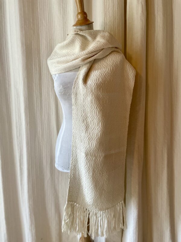 Echarpe en laine et angora