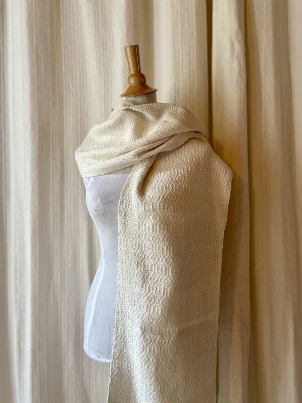 Echarpe en laine et angora